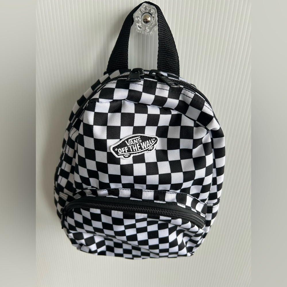 NEW Vans Mini Checkered Backpack - Picture 9 of 10